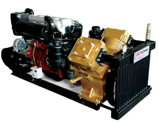 کمپرسور HR 220-2 دیزل بازسازی شده