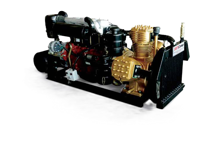 کمپرسور HR 160-3 دیزل بازسازی شده